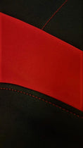 Load image into Gallery viewer, Universal Ultra Light Neoprene Rear Seat Covers Size 06/08H | Black/Red