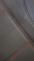 Load image into Gallery viewer, Universal Rear Seat Cover Size 06/08S | Black/Red Stitching