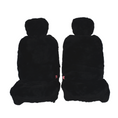 Load image into Gallery viewer, Bond Sheepskin Seat Covers - Universal Size (20mm) - Black