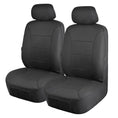 Load image into Gallery viewer, Universal Platinum Front Seat Covers Size 30/35 | Charcoal