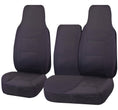 Load image into Gallery viewer, Canvas Seat Covers for Toyota Hiace Trh-Kdh Series LWB (2005-2016) in Charcoal