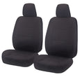 Load image into Gallery viewer, Canvas Seat Covers for Toyota Landcruiser VDJ70 Series (2007-on) Charcoal