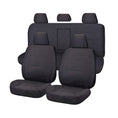 Load image into Gallery viewer, Canvas Seat Covers for Mitsubishi Triton ML-MN Series Dual Cab (2006-2015) CHARCOAL