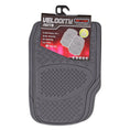 Load image into Gallery viewer, Velocity 2-Piece Grey Rubber Car Mat