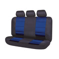 Load image into Gallery viewer, Universal El Toro Series Ii Rear Seat Covers Size 06/08H | Black/Blue