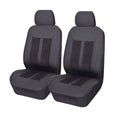 Load image into Gallery viewer, Universal Fury Front Seat Covers Size 30/35 | Black