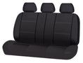 Load image into Gallery viewer, Universal Rear Seat Cover Size 06/08S | Black/White Stitching