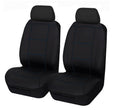 Load image into Gallery viewer, Universal Front Seat Covers Size 30/35 | Black/Blue Stitching