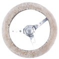 Load image into Gallery viewer, Sheepskin Steering Wheel Cover Luxury - Mocha