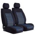 Load image into Gallery viewer, Universal Opulence Front Seat Covers Size 30/35 | Blue