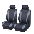 Load image into Gallery viewer, Universal Ultra Light Neoprene Front Seat Covers Size 30/35 | Black/Grey
