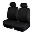 Load image into Gallery viewer, Universal Platinum Front Seat Covers Size 30/35 | Black