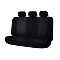 Load image into Gallery viewer, Universal Premium Rear Seat Covers Size 06/08S | Black
