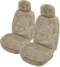 Load image into Gallery viewer, Softfleece Sheepskin Seat Covers - Universal Size (20mm) - Mocha
