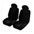Load image into Gallery viewer, Universal Comfort Plus Front Seat Covers Size 30/35 | Black
