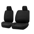 Load image into Gallery viewer, Canvas Seat Covers For Mazda Bt-50 Fronts 11/2011-2020 Black Single-Cab