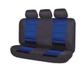 Load image into Gallery viewer, Universal El Toro Series Ii Rear Seat Covers Size 06/08H | Black/Blue