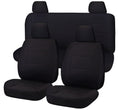 Load image into Gallery viewer, Canvas Seat Covers for Nissan Navara D23 Series 1-3 NP300 Dual Cab (2015-2017)