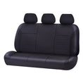 Load image into Gallery viewer, Universal Ultra Light Neoprene Rear Seat Covers Size 06/08H | Black/Black