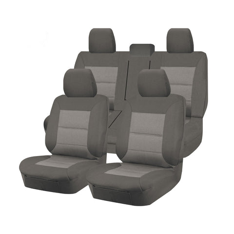 Premium Jacquard Seat Covers - For Toyota Hilux SR / SR5 Double Cab (07/2015-2022)