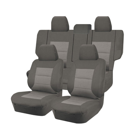 Premium Jacquard Seat Covers - For Mitsubishi Pajero NS-NT-NW-NX Series (11/2006-2022)