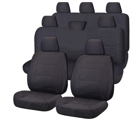 Canvas Seat Covers for Toyota Landcruiser 200 Series (2008-2020) 8 Seater
