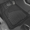 Load image into Gallery viewer, HoneyComb 5-Piece All-Weather Car Floor Mat Set
