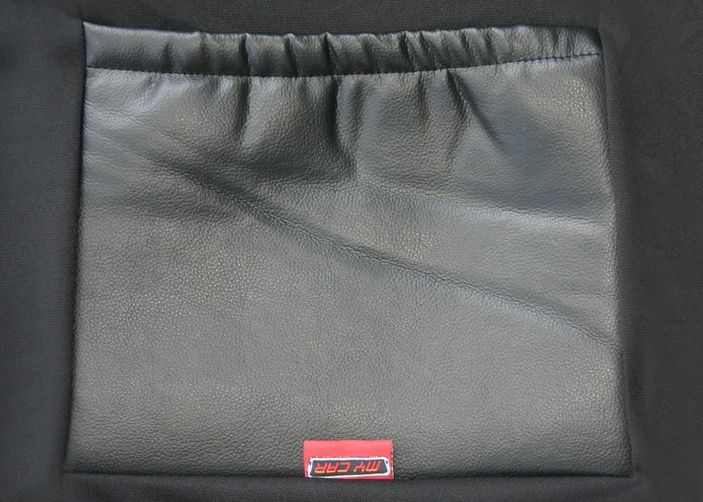Leather Look Car Seat Covers For Mazda Bt-50 Single Cab 2011-2020 | Black