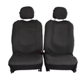 Load image into Gallery viewer, Canvas Seat Covers For Mitsubishi Pajero 11/2006-2020 Grey
