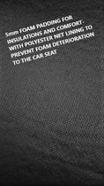 Load image into Gallery viewer, Sheepskin Seat Covers Universal 16mm Black

