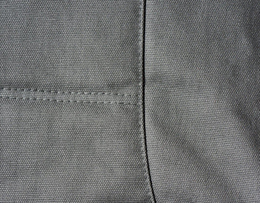 Canvas Seat Covers for Toyota Hilux Single Cab (2005-on)  Black