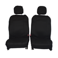 Load image into Gallery viewer, Canvas Seat Covers For Mitsubishi Pajero 11/2006-2020 Black
