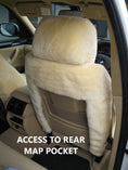 Load image into Gallery viewer, Sheepskin Seat Covers - Universal Size (27mm) - Black
