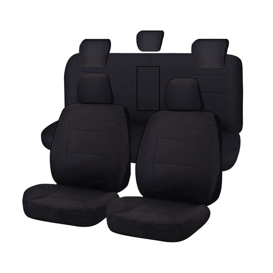 Canvas Seat Covers for Holden Colorado RG Series Dual Cab (2012-2022)