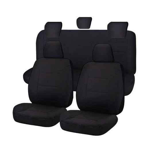 Canvas Seat Covers for Toyota Hilux Dual Cab (04/2005-06/2015)