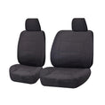 Load image into Gallery viewer, Canvas Seat Covers for Toyota Landcruiser Vdj70 Series (2007-2022) ¾ Bench Charcoal
