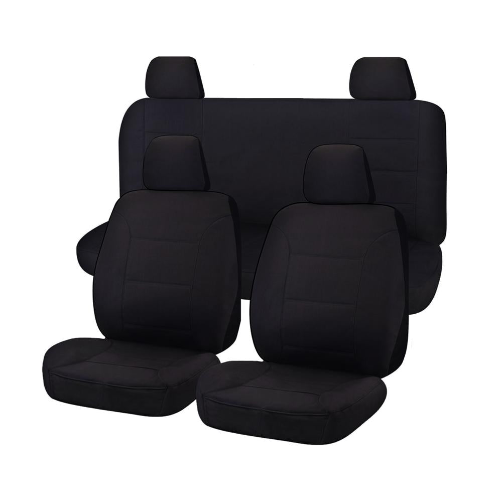 Canvas Seat Covers for Nissan Navara D23 Series 1-2 Np300 Dual Cab (2015-2017)