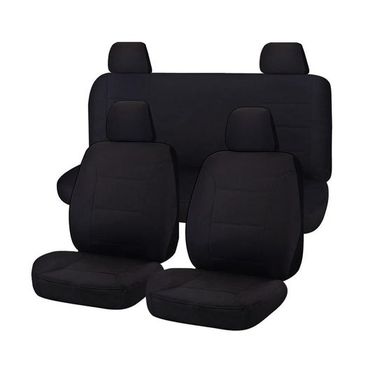 Canvas Seat Covers for Nissan Navara D23 Series 1-2 Np300 Dual Cab (2015-2017)