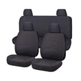 Load image into Gallery viewer, Canvas Seat Covers for Nissan Navara D23 Series 1-2 Np300 Dual Cab (2015-2017)
