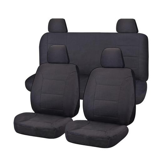 Canvas Seat Covers for Nissan Navara D23 Series 1-2 Np300 Dual Cab (2015-2017)