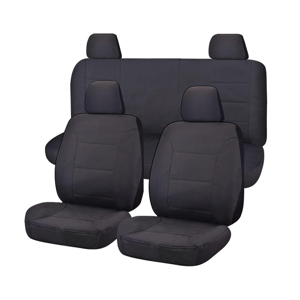 Canvas Seat Covers for Nissan Navara D40 Series Dual Cab (01/2006-02/2015)
