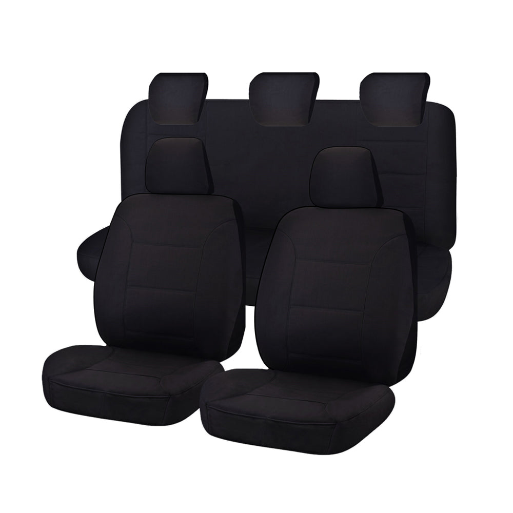 Canvas Seat Covers for Ford Ranger Pxii-Pxiii Series Dual Cab (2015-2022)