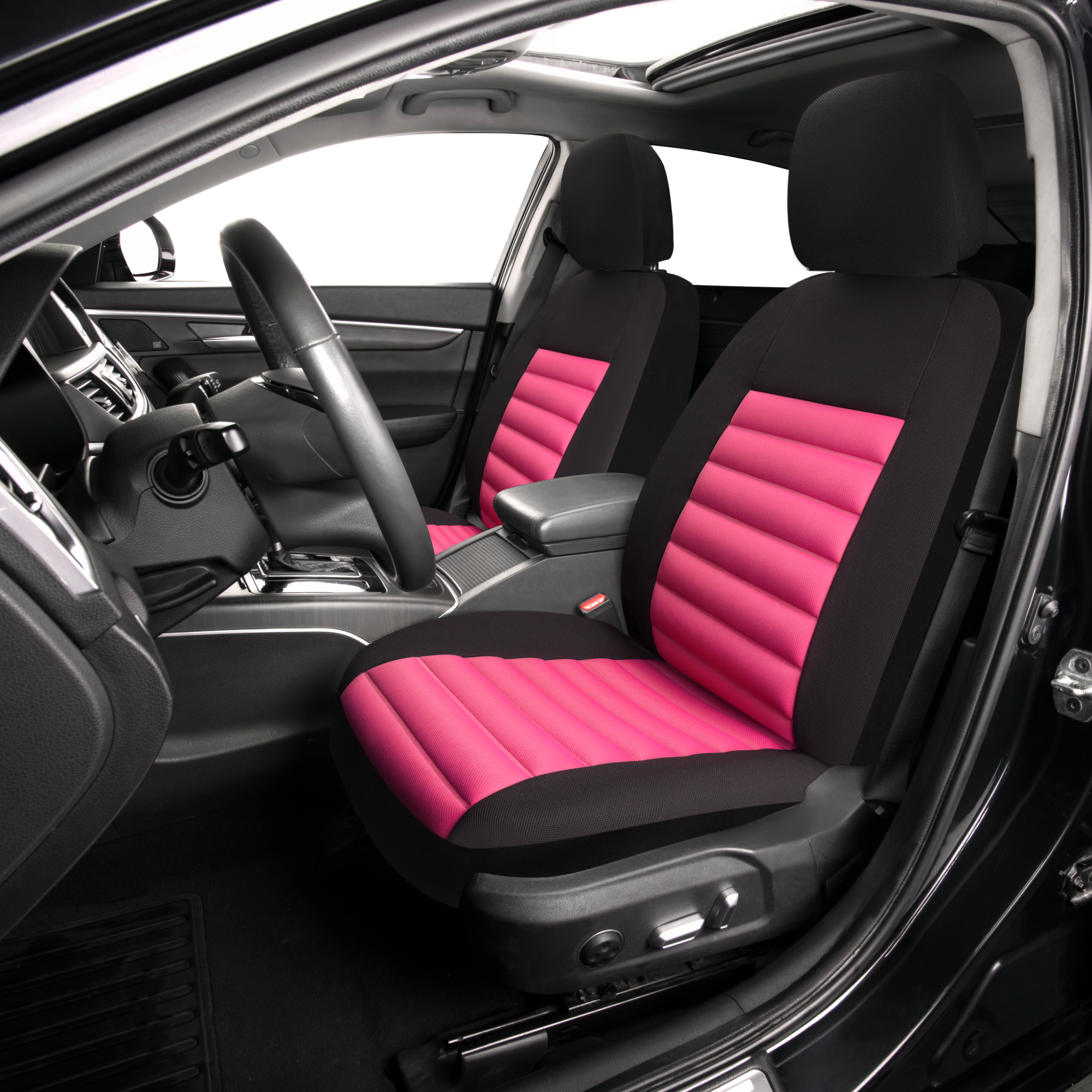 Universal Opulence Front Seat Covers Size 30/35 | Pink