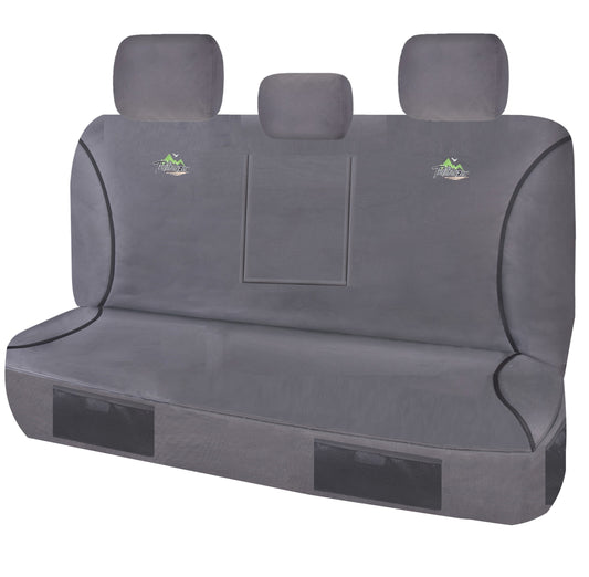 Canvas Seat Covers for Mitsubishi Triton Mq-Mr Series Dual Cab (2015-2022)