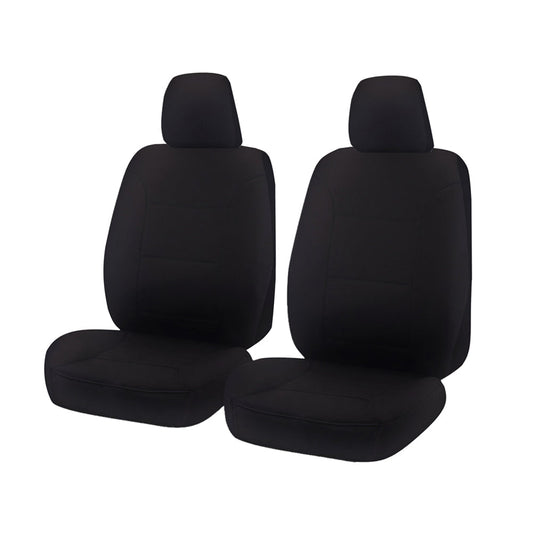 Full Canvas Seat Covers For Isuzu Truck NPR 2009 - 12/2018 with Bench Seat