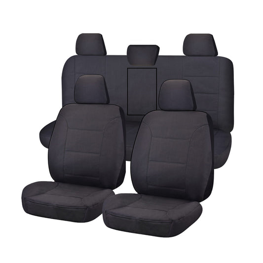 Canvas Seat Covers for Toyota Hilux Dual Cab (2015-2022)