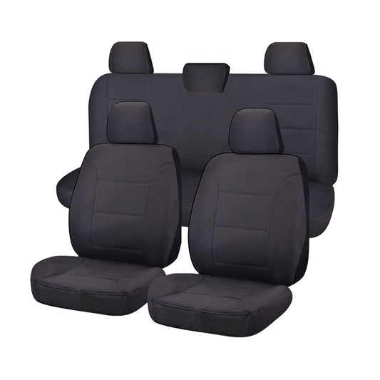 Canvas Seat Covers for Toyota Hilux Workmate/Dual Cab (2015-2022)
