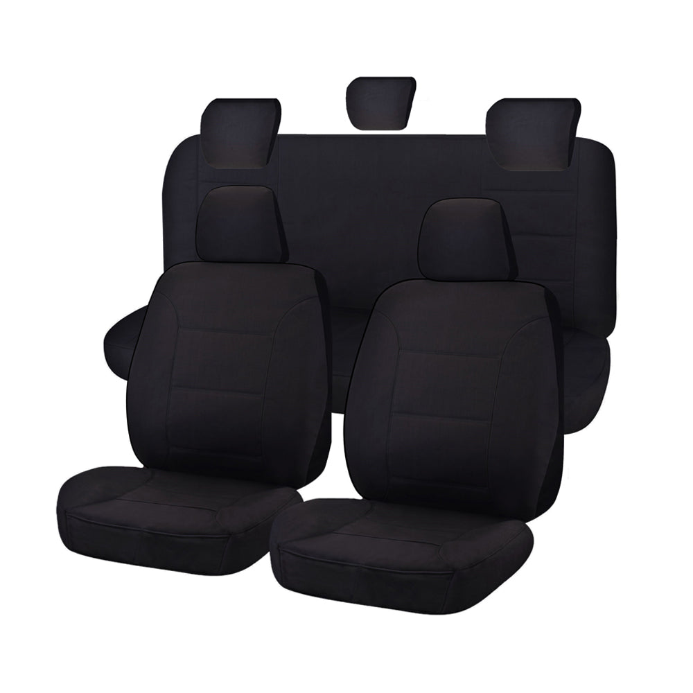 Canvas Seat Covers for Toyota Hilux Dual Cab (2005-2016)