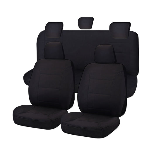 Canvas Seat Covers for Toyota Hilux Dual Cab (2005-2016)