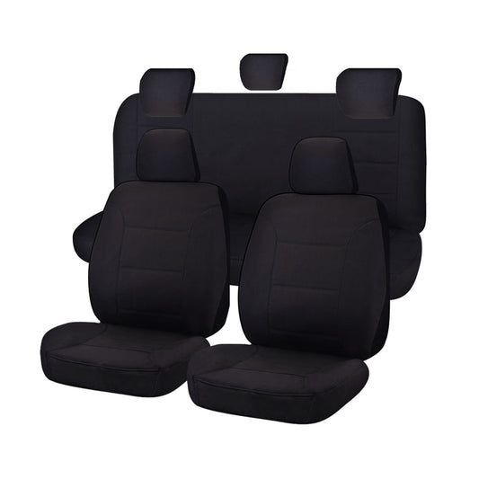 Canvas Seat Covers for Toyota Hilux Dual Cab (2005-2015)